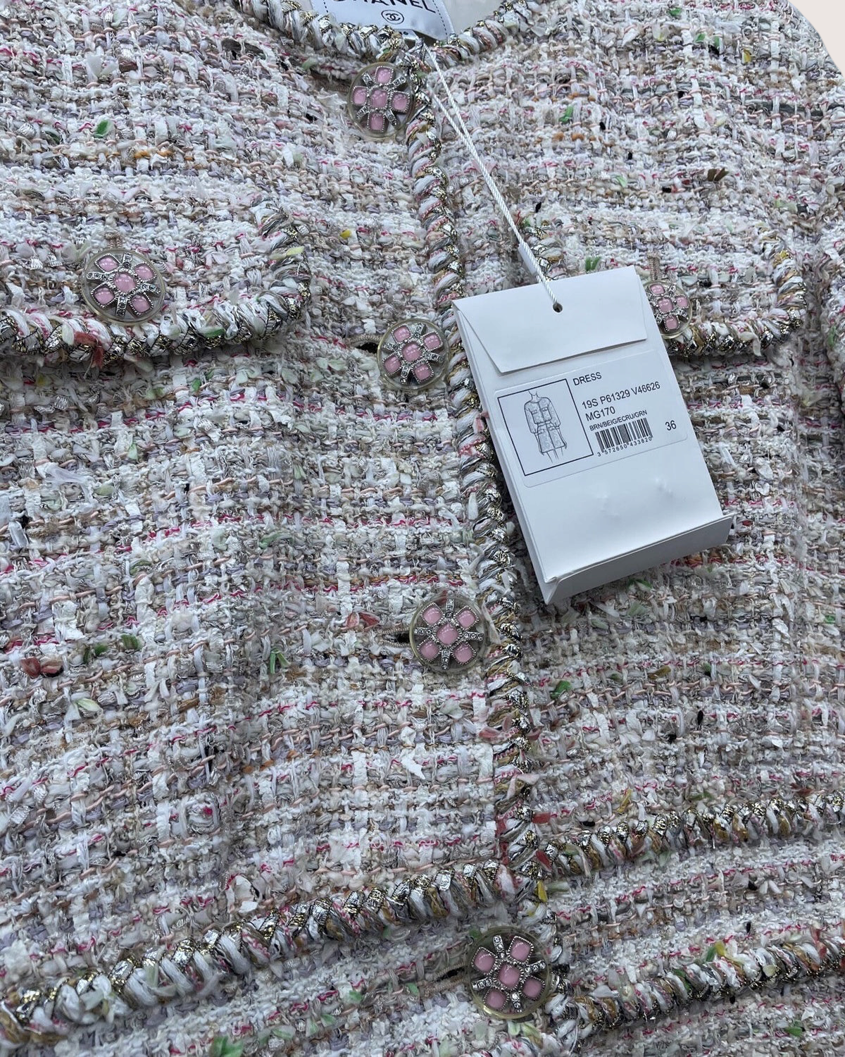 Chanel 19S Tweed Mini Dress