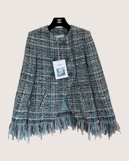 Chanel Tweed Fringe Jacket