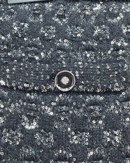 Chanel 23B Sequin Mini Skirt