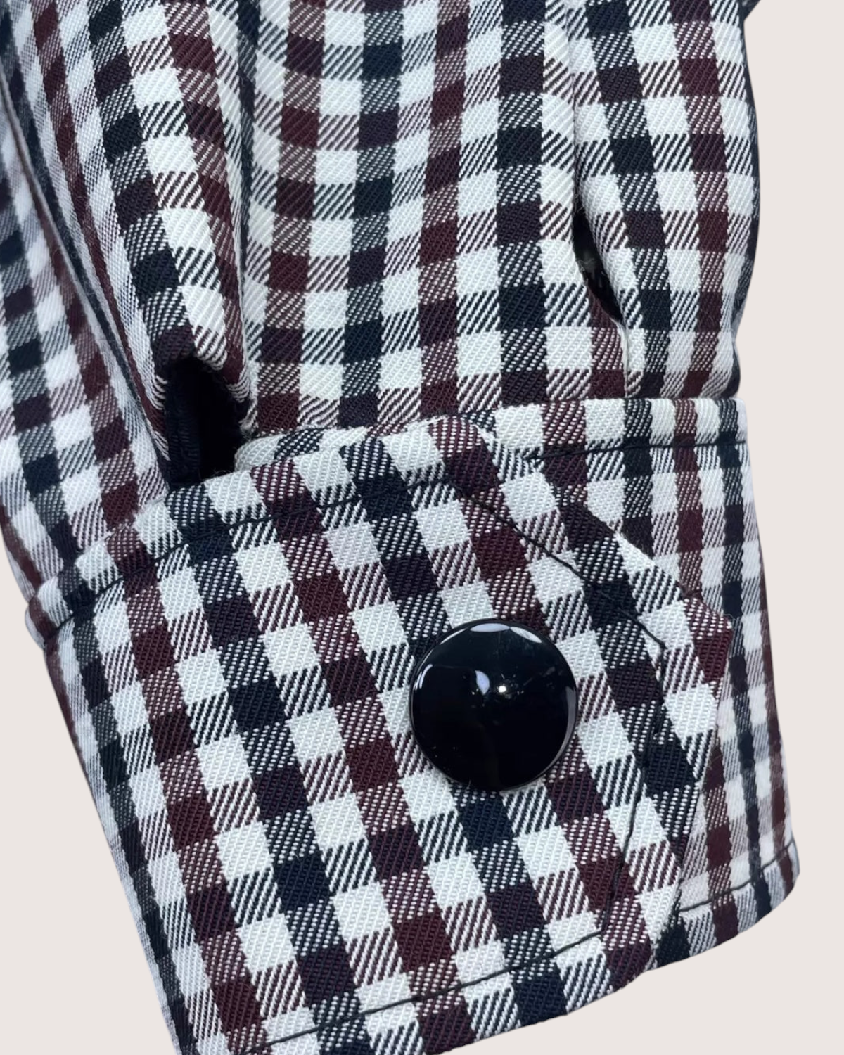 Miu Miu SS23 Gingham Blouson Jacket