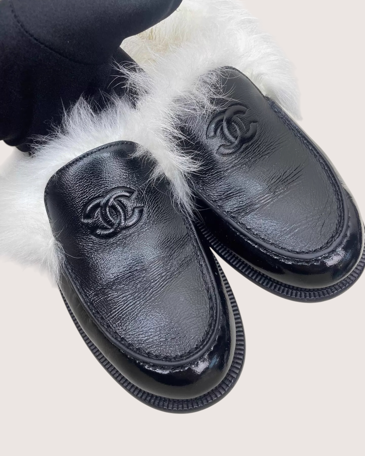 Chanel 25N Fur Loafers