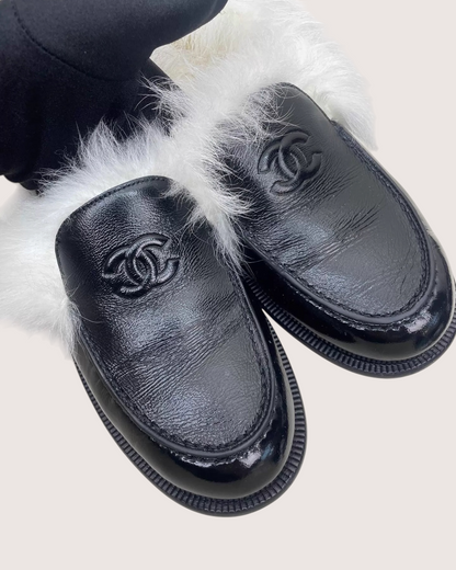 Chanel 25N Fur Loafers