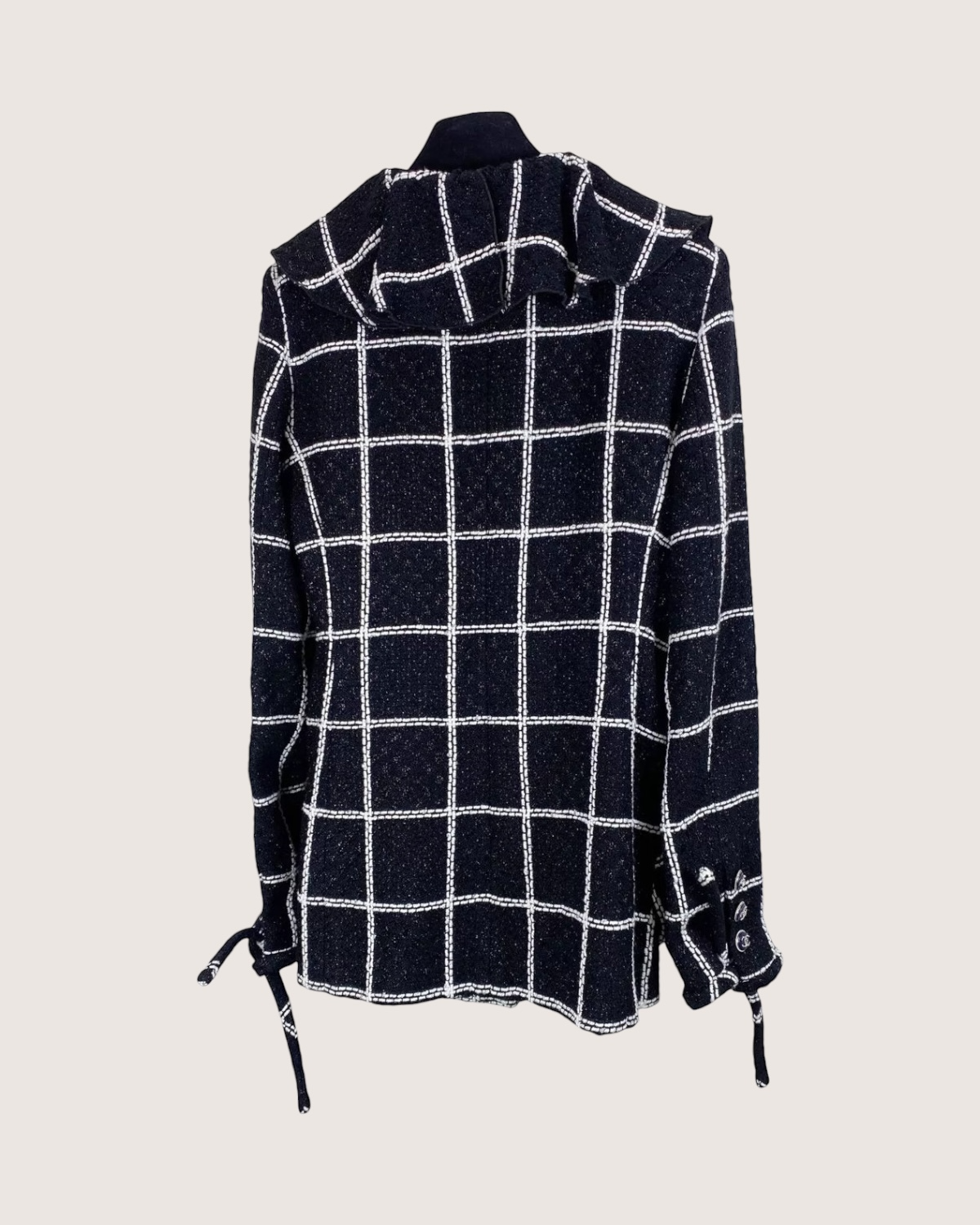 Chanel 20S Plaid Tweed Jacket