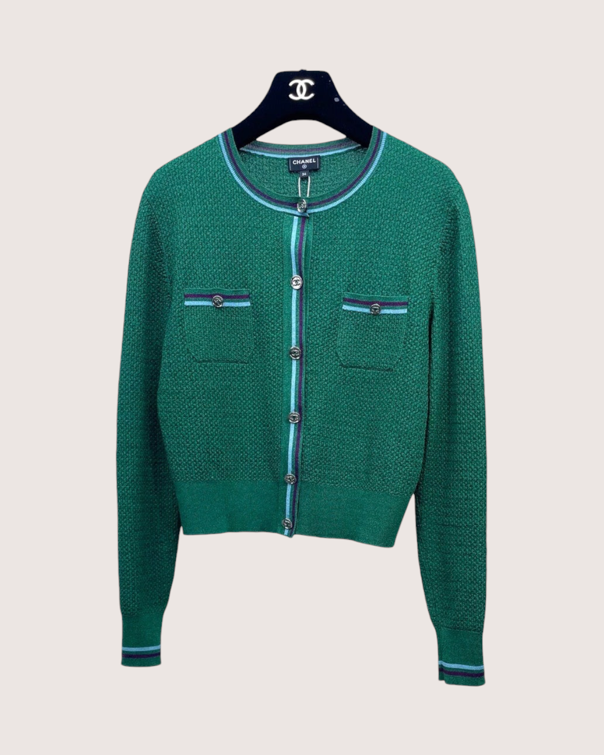 Chanel 23A Knit Cardigan