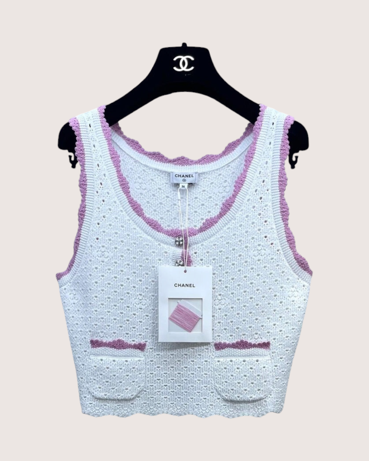 Chanel 24P Cropped Tank Top