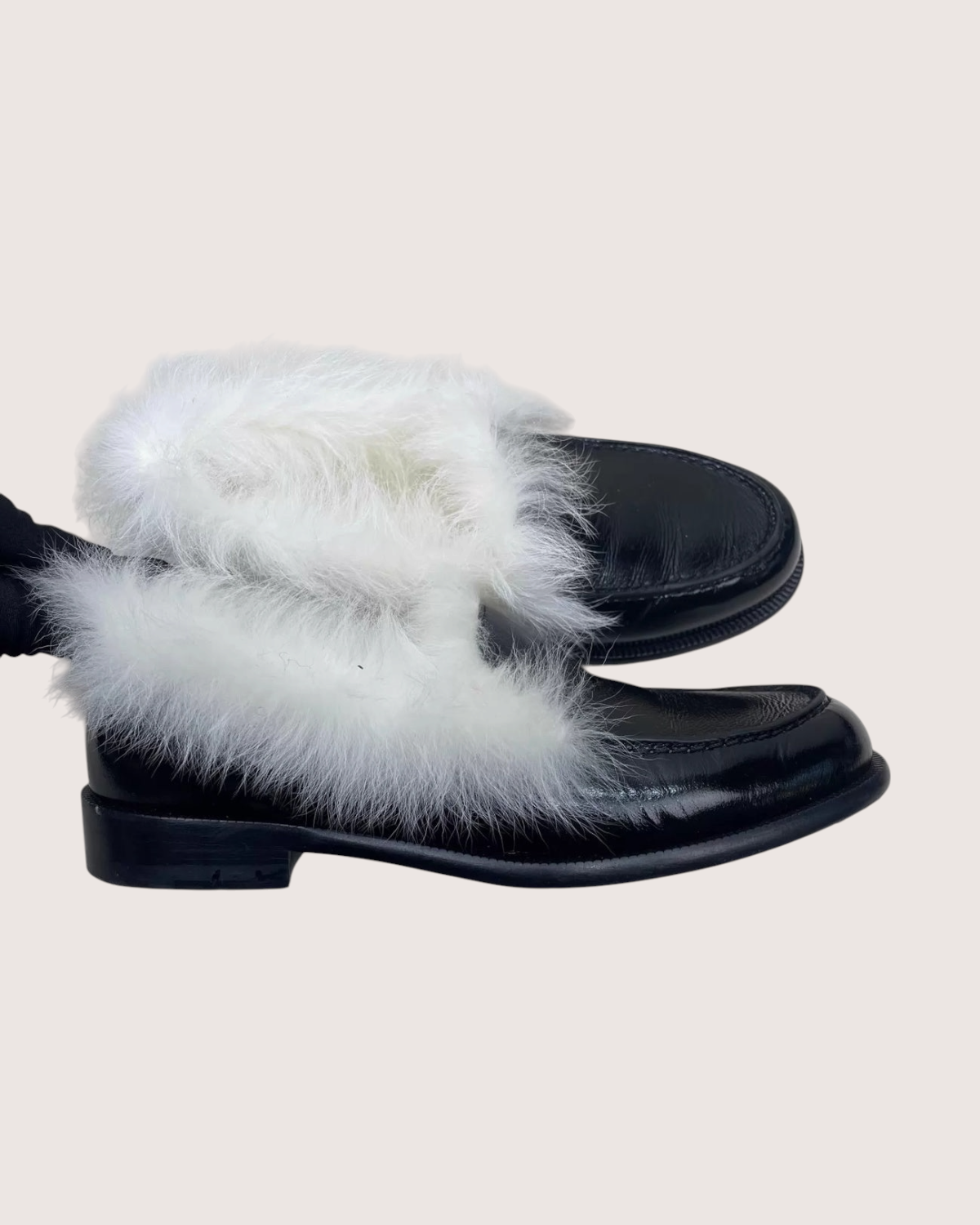 Chanel 25N Fur Loafers