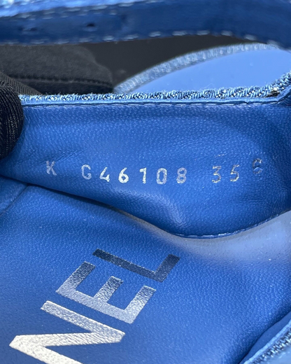 Chanel 25C Denim Sandals