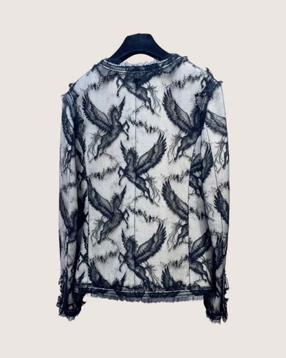 Chanel 20K Pegasus Lace Jacket