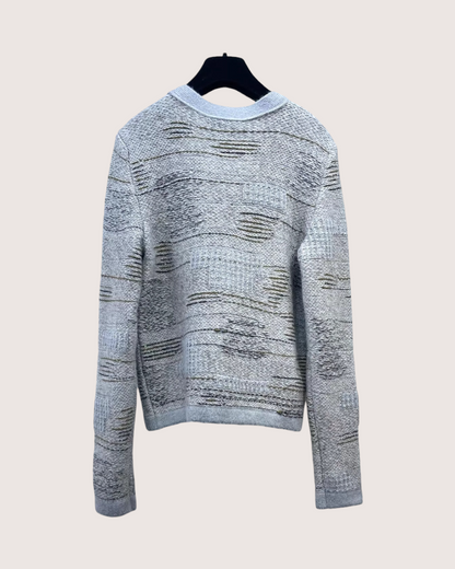 Chanel 25B Sequin Cashmere Cardigan