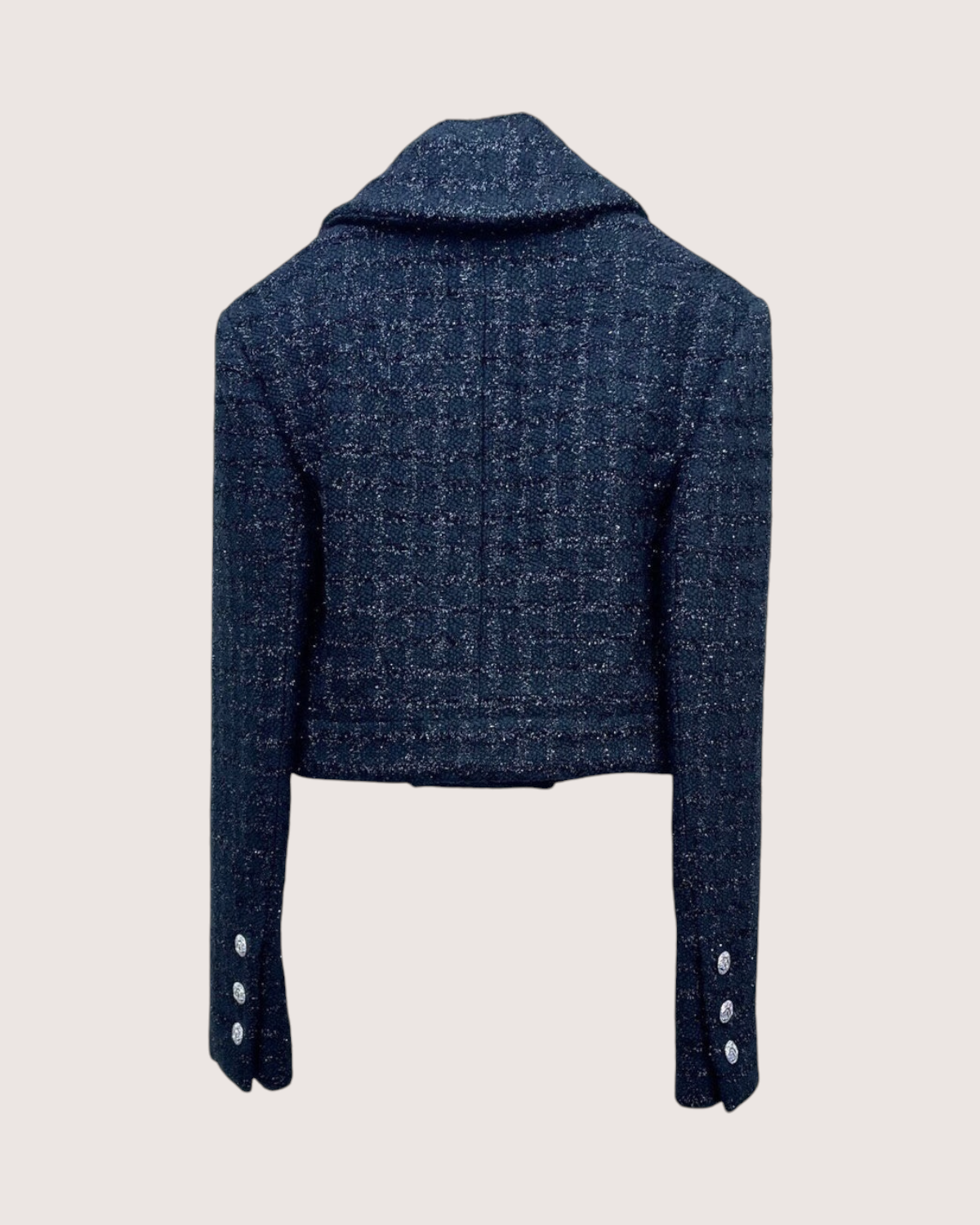 Chanel 21K Cropped Tweed Jacket