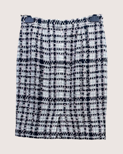 Chanel 20P Tweed Mini Skirt