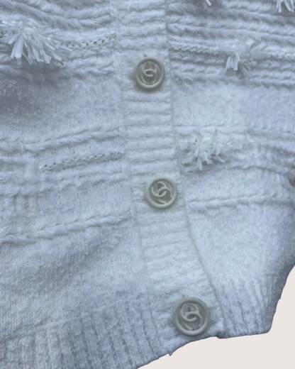 Chanel 19P Fringe Cardigan