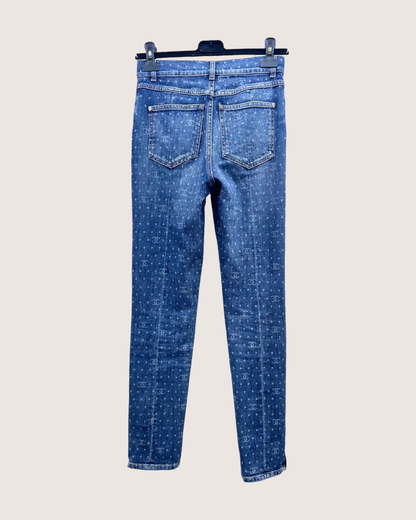 Chanel 23P CC Slim Denim Jeans