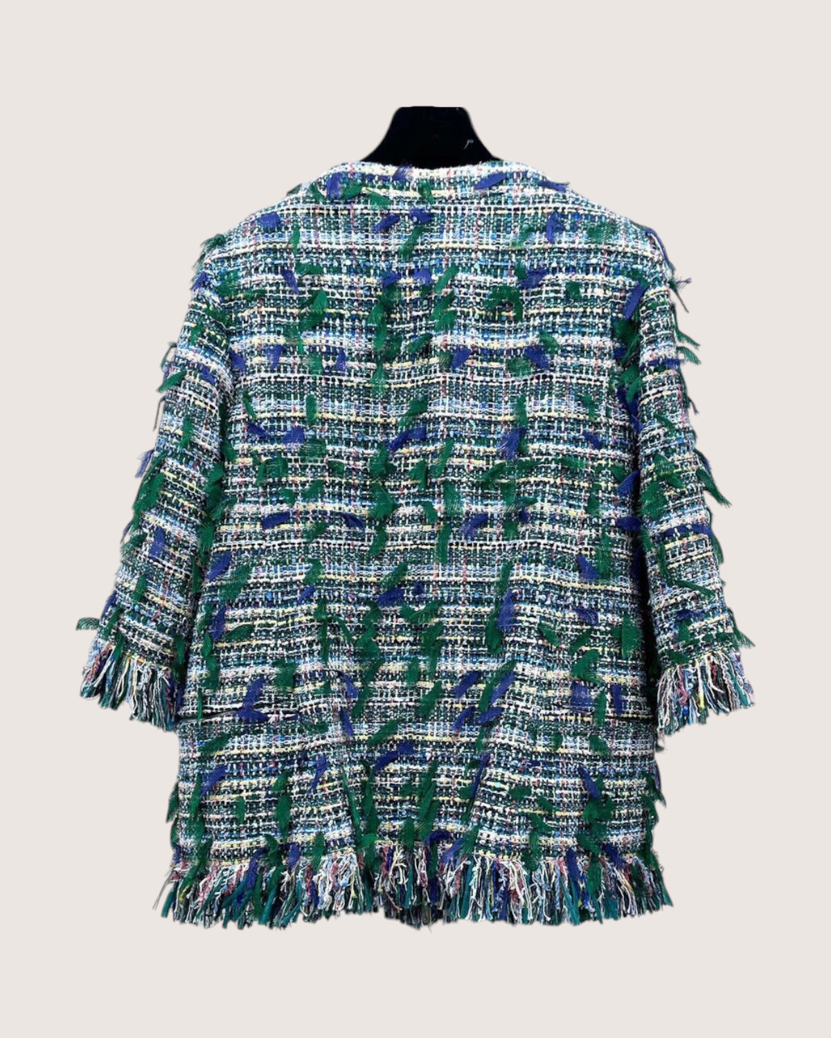 Chanel 18S Fringe Tweed Jacket