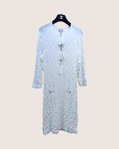 Chanel 24P Bow Mid-Length Dress