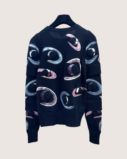 Chanel 17K Planets Sweater