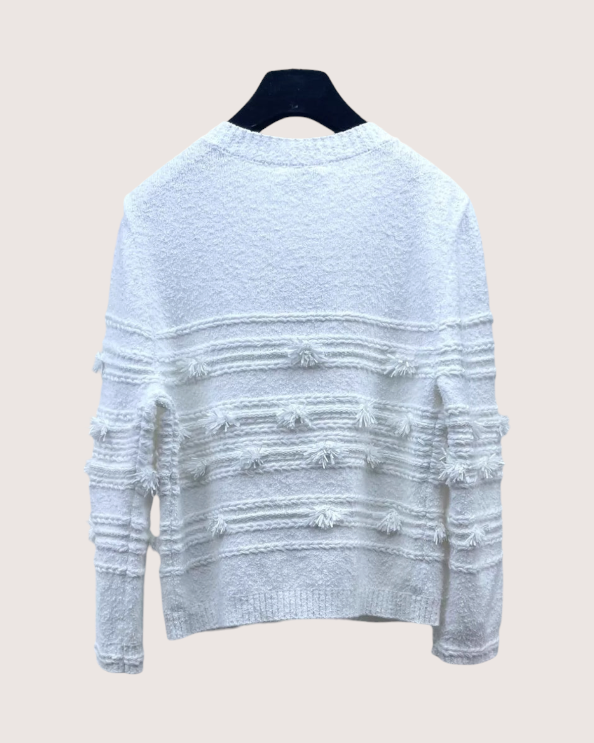 Chanel 19P Fringe Cardigan