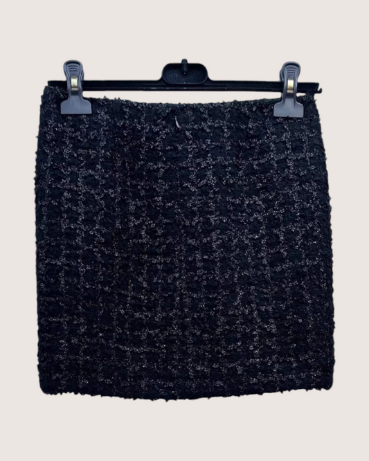 Chanel 22K Tweed Mini Skirt