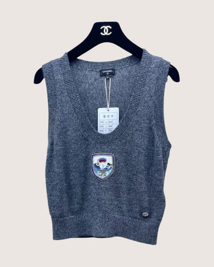 Chanel 24A Sequin Vest