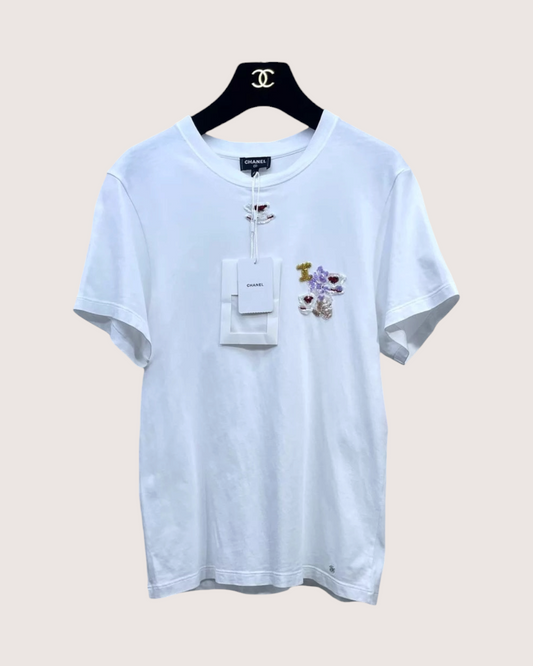 Chanel 24A Sequin T-Shirt