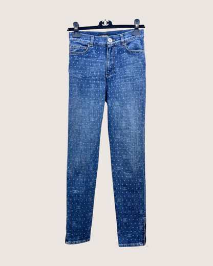 Chanel 23P CC Slim Denim Jeans