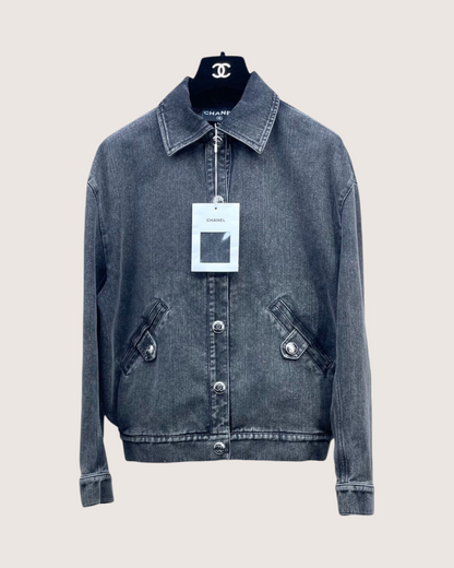 Chanel 23C Denim Jacket