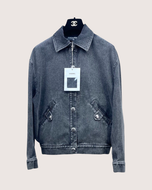 Chanel 23C Denim Jacket