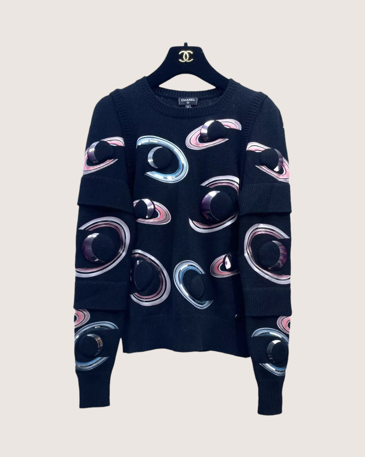 Chanel 17K Planets Sweater