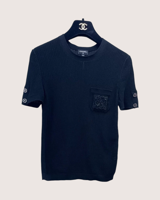 Chanel 24P Short-Sleeve T-Shirt