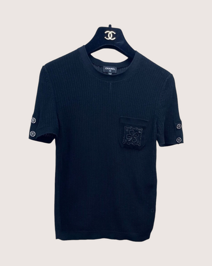 Chanel 24P Short-Sleeve T-Shirt