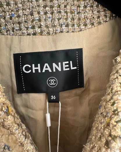 Chanel 21A Fringe Tweed Jacket