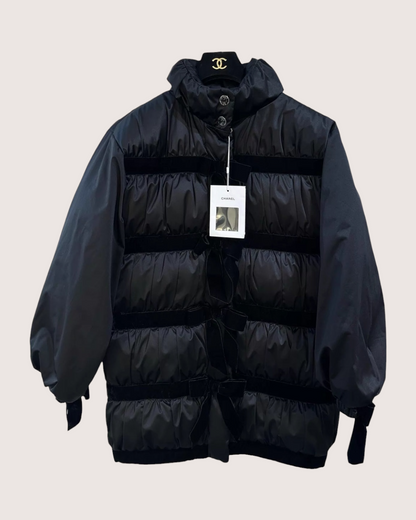 Chanel 25K Bow Puffer Coat