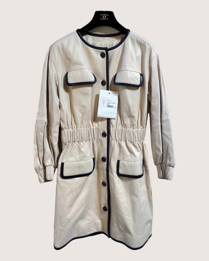 Chanel 19S Lambskin Mini Dress