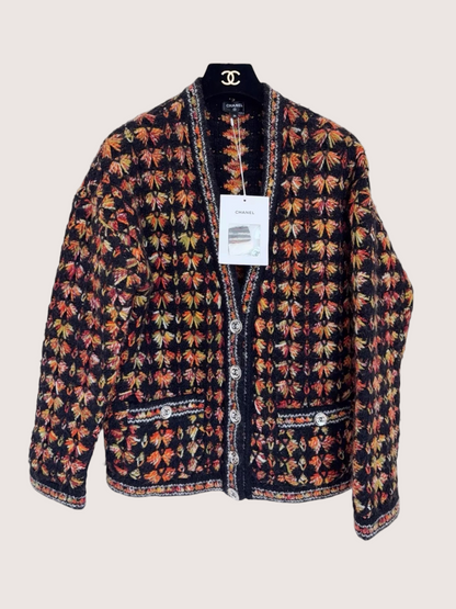 Chanel 23A Wool Cardigan