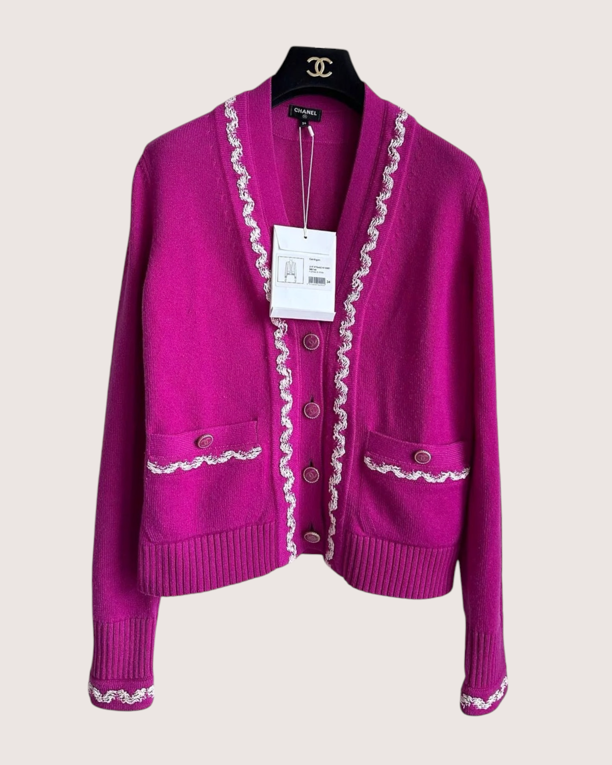 Chanel Cashmere Cardigan