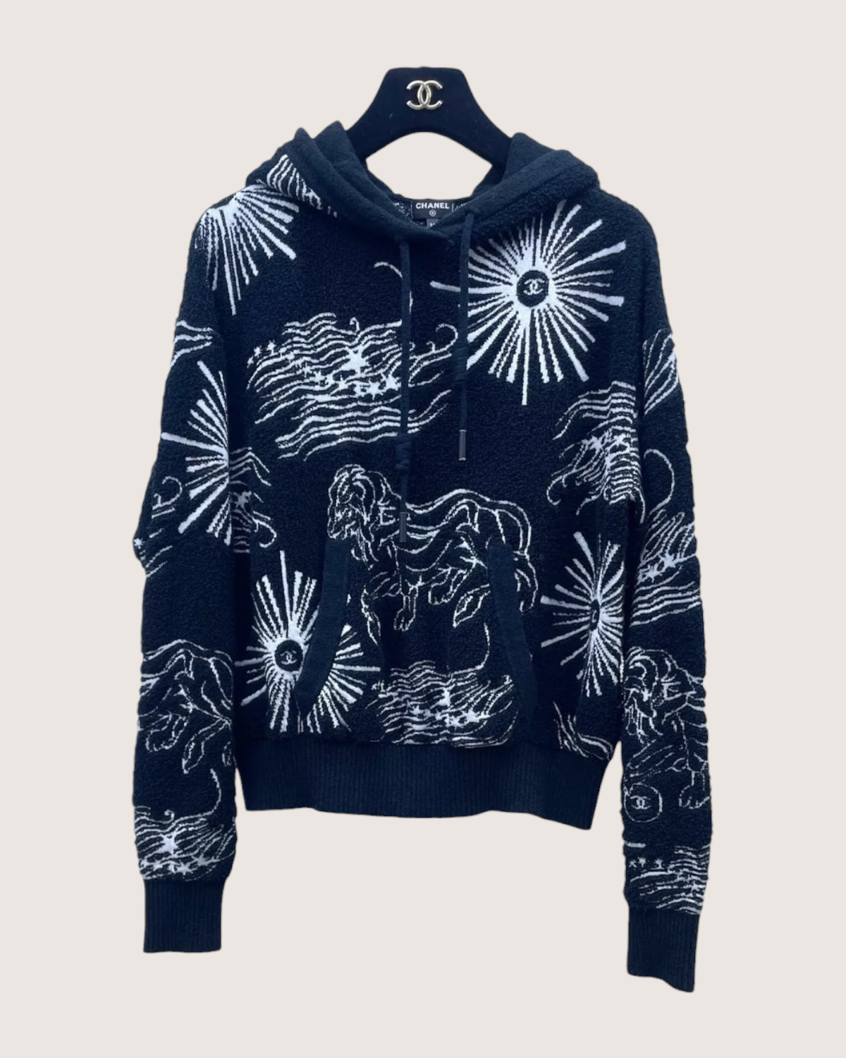 Chanel 22C Graphic Hoodie