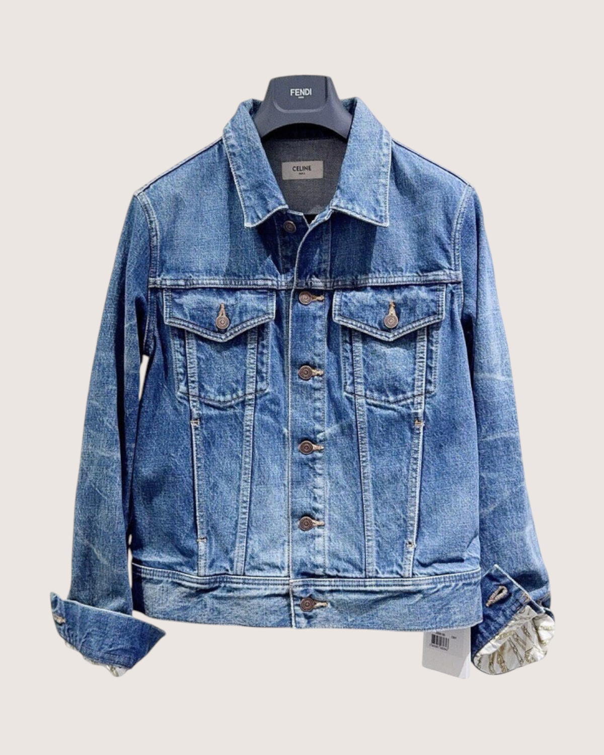 Celine Denim Jacket Blue FR 34