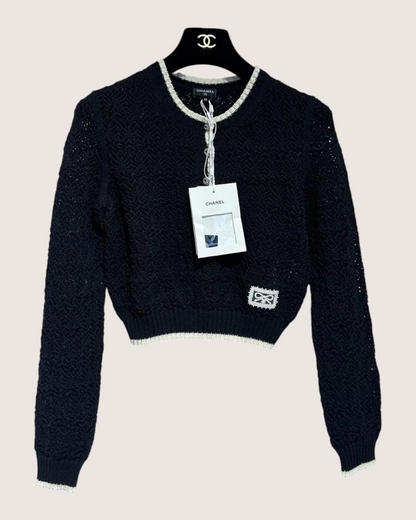 Chanel 24P Cropped Sweater