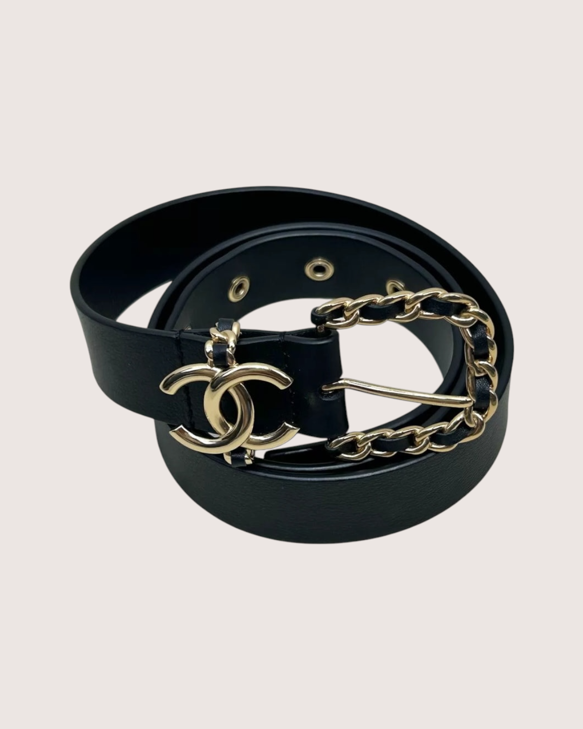 Chanel 22K CC Belt