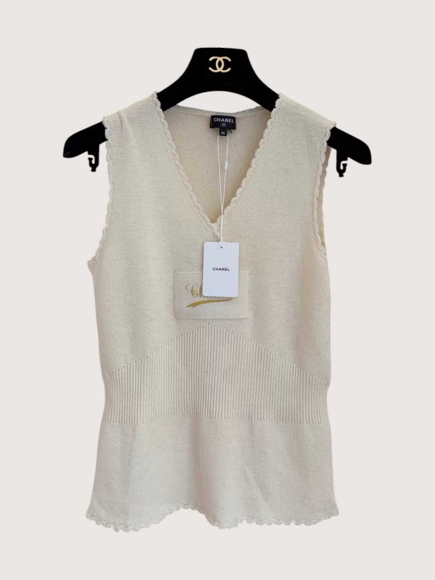 Chanel 24K Knit Vest