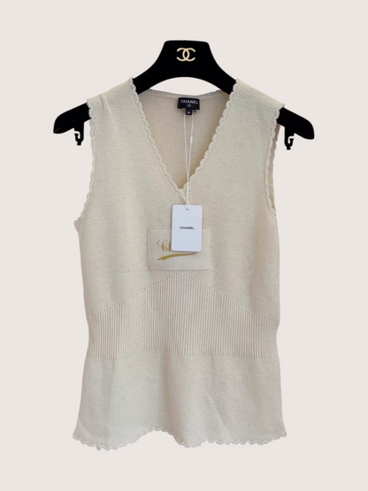 Chanel 24K Knit Vest
