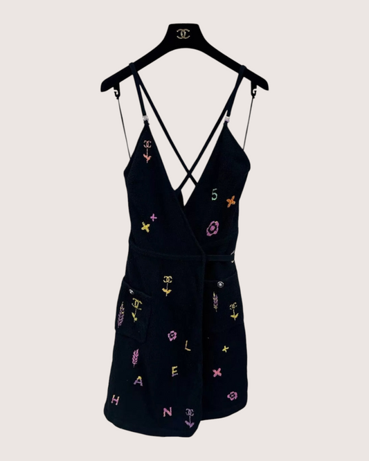 Chanel 22P Logo Mini Dress