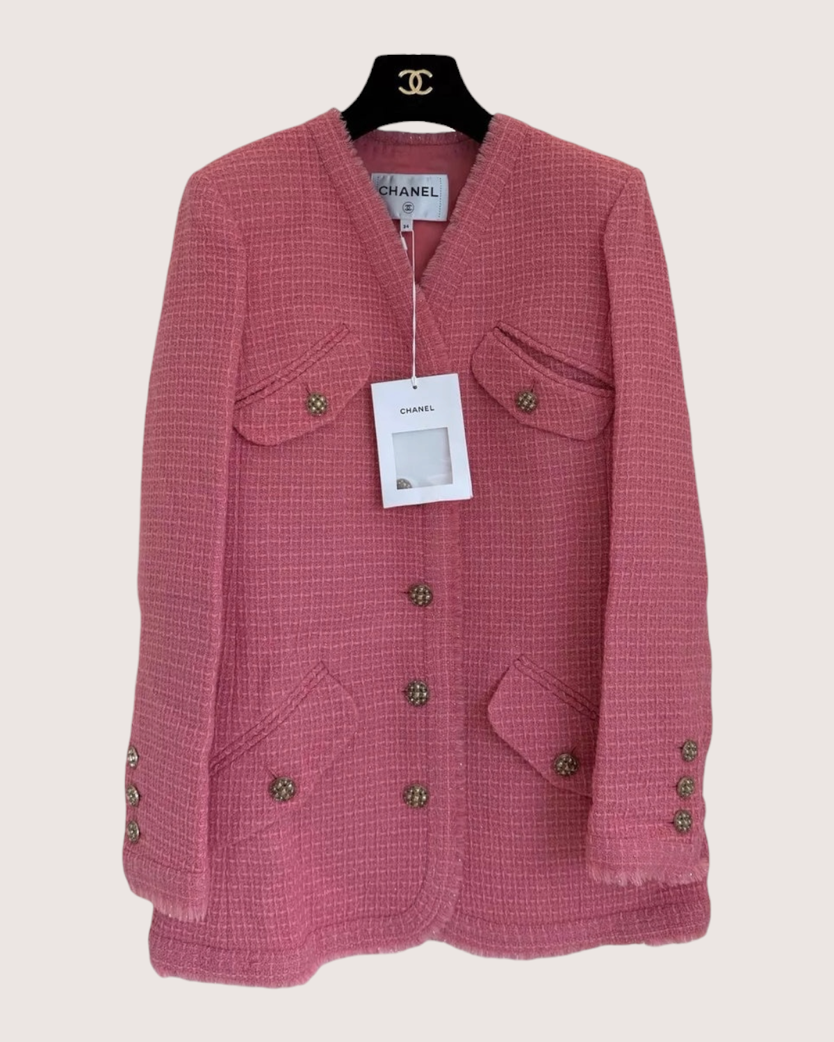 Chanel Fringe Pocket Jacket