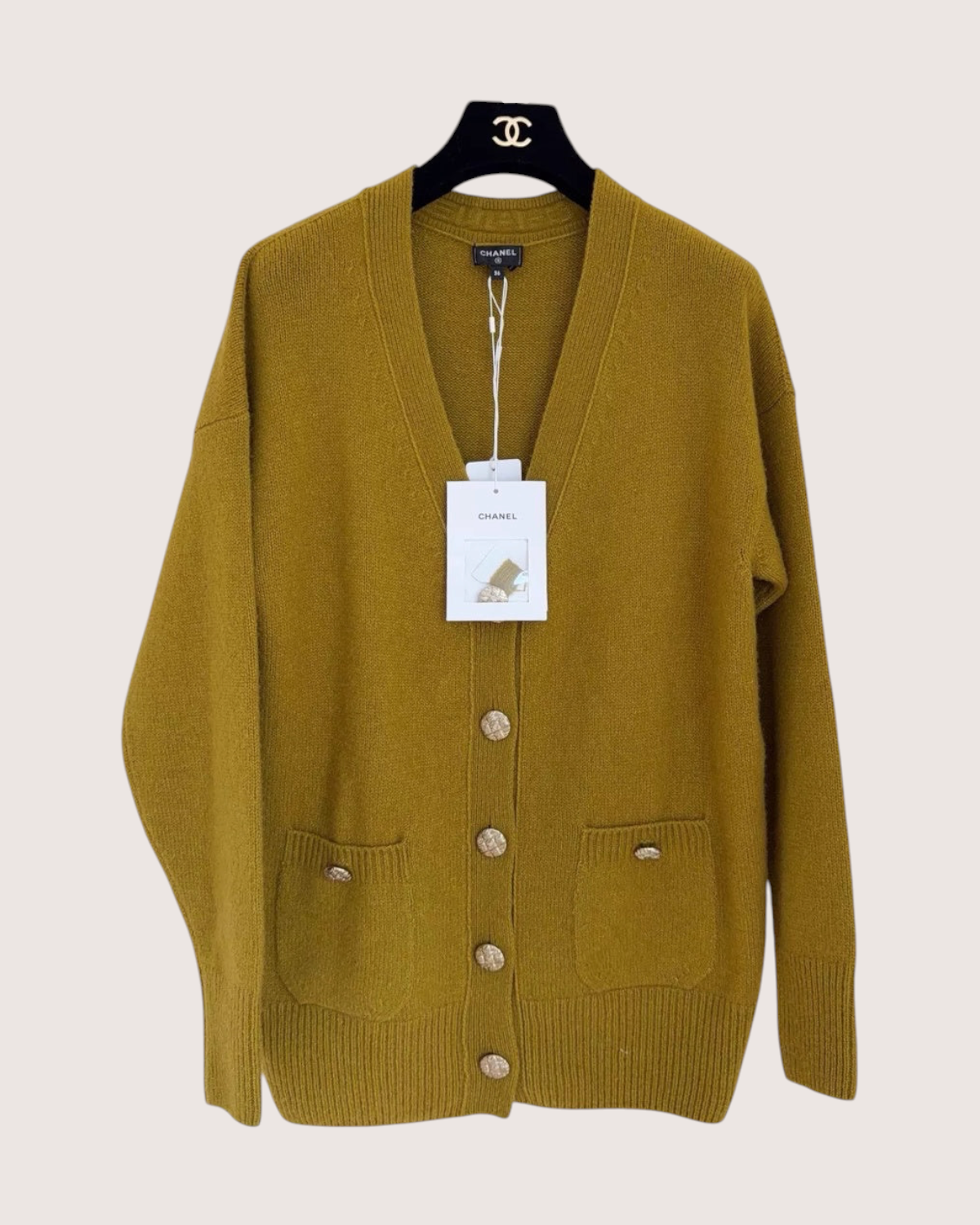 Chanel 22K Wool Cardigan