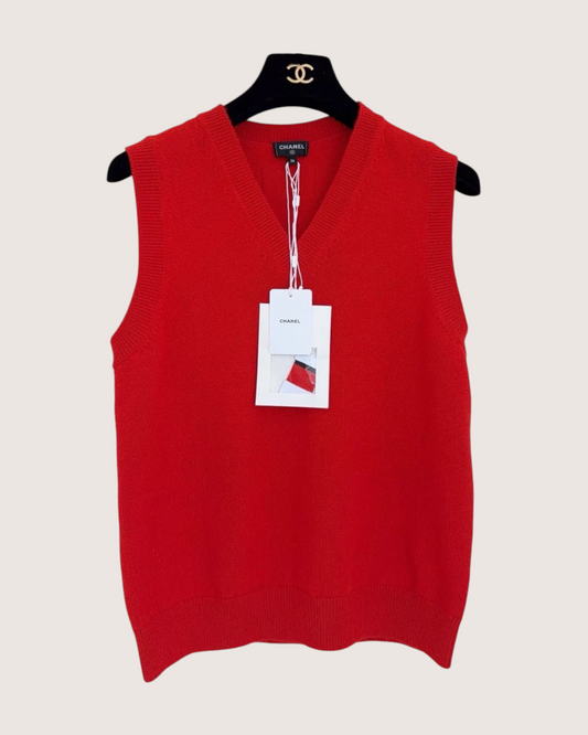 Chanel 26S Knit Vest