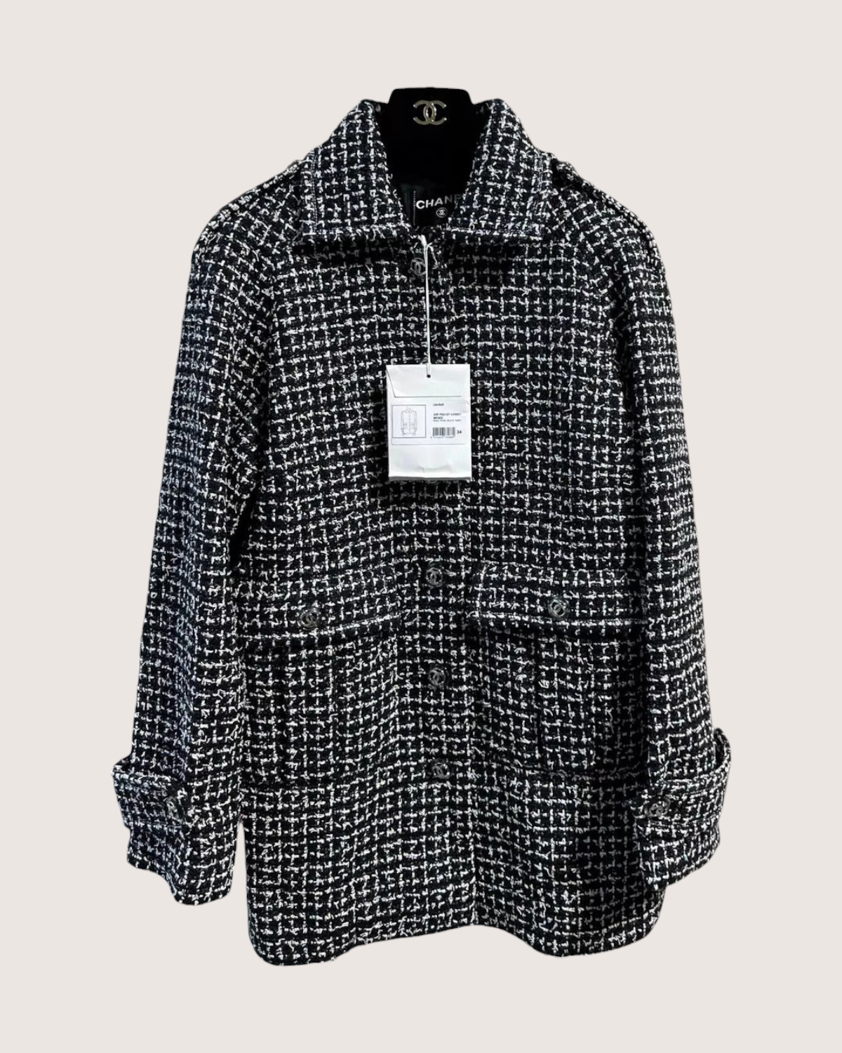 Chanel 20P Tweed Jacket
