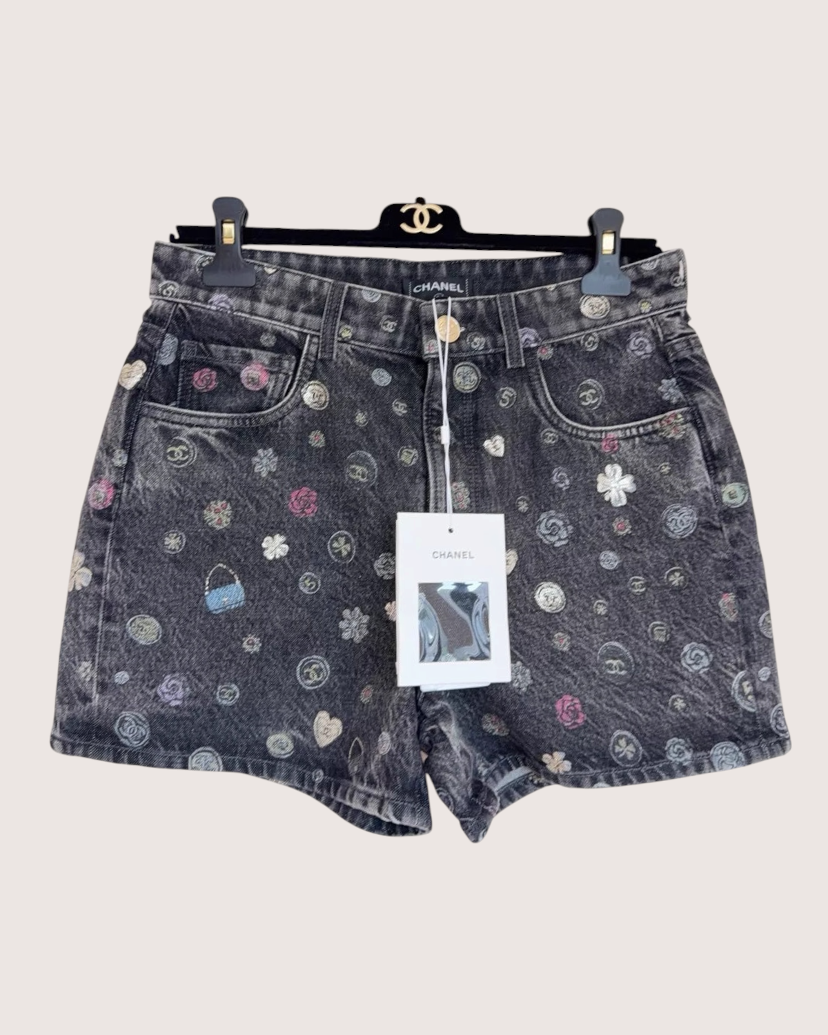 Chanel 25B Denim Trousers