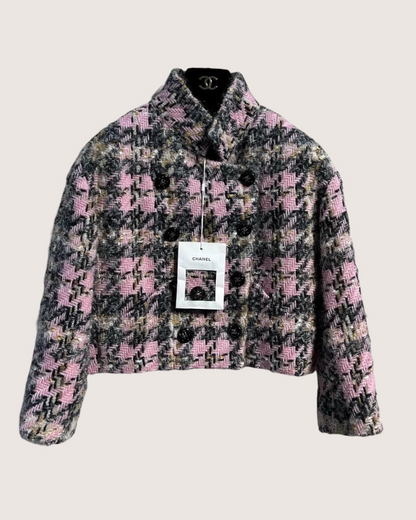 Chanel 24K Cropped Tweed Jacket