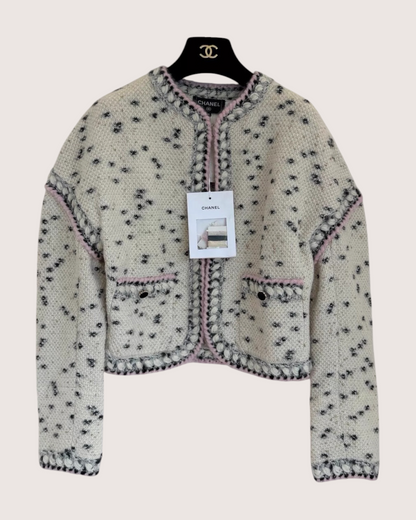 Chanel 21A Cashmere Cardigan