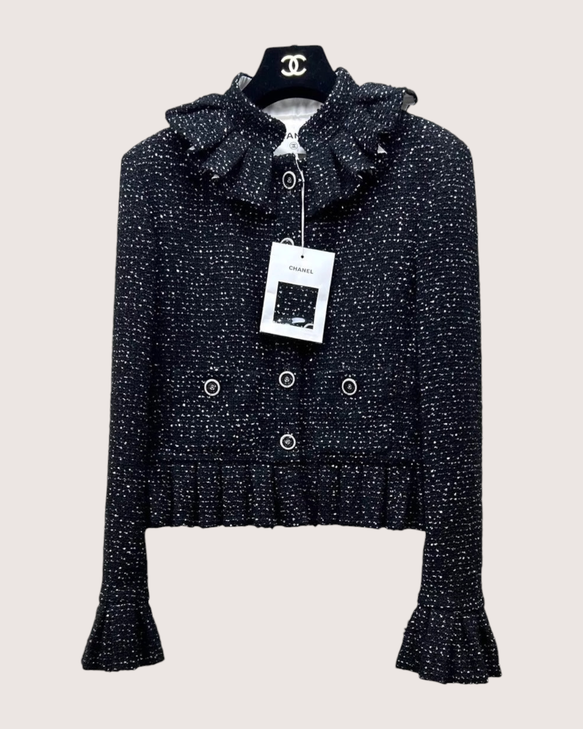 Chanel 25A Sequin Shimmer Jacket